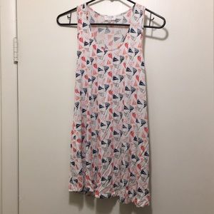 Sailboat Maternity tank top
